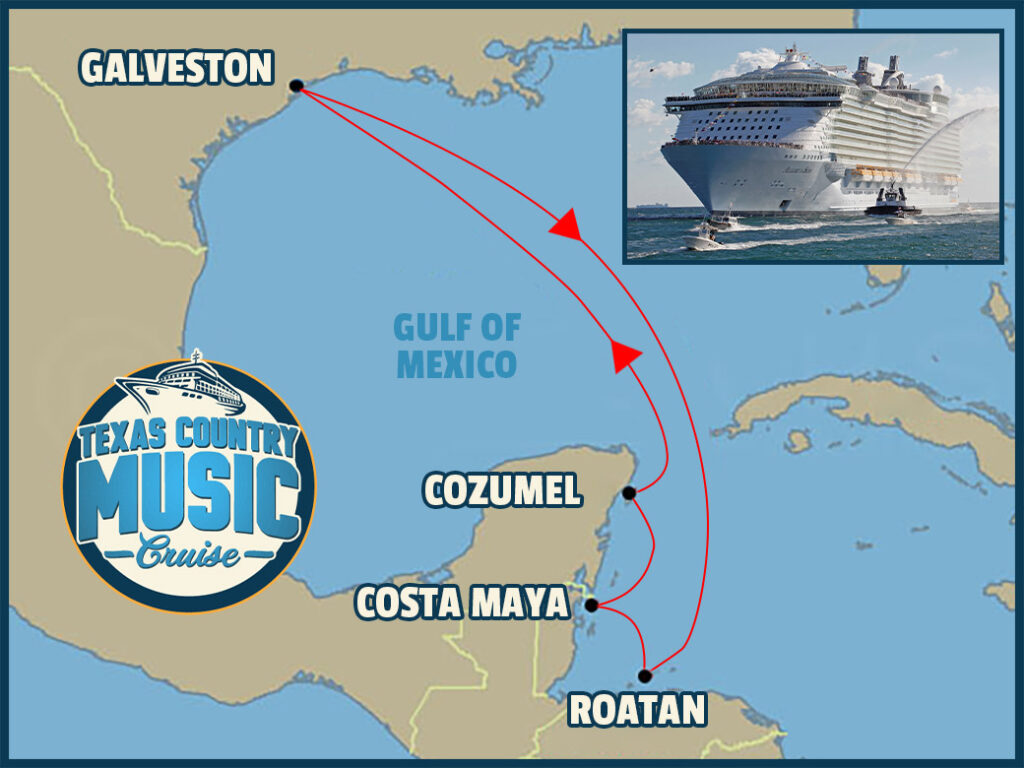 Itinerary Texas Country Music Cruise